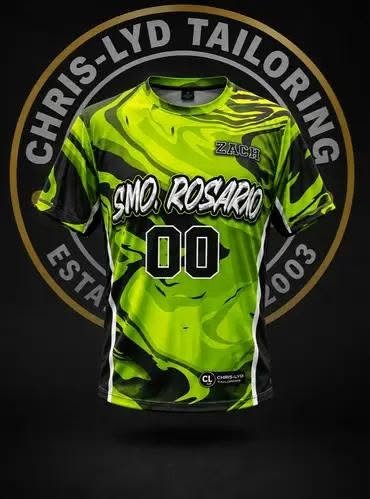 Neon Green Custom Sublimation Jersey